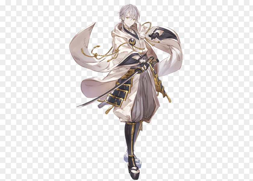 Granblue Fantasy Touken Ranbu Mikazuki Character 鶴丸 PNG