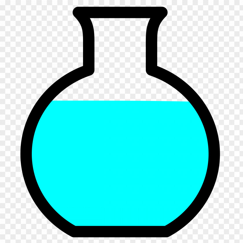 LAB Laboratory Flasks Clip Art PNG