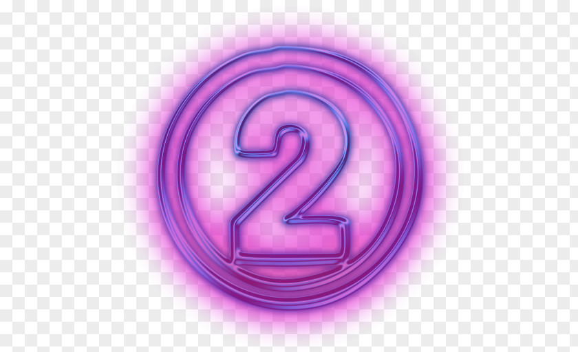 Number 2 Purple Icon Smiley Emoticon Desktop Wallpaper Clip Art PNG
