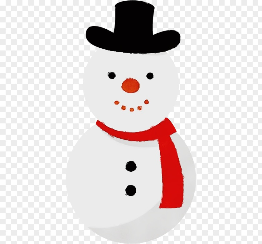 Snowman Wet Ink PNG