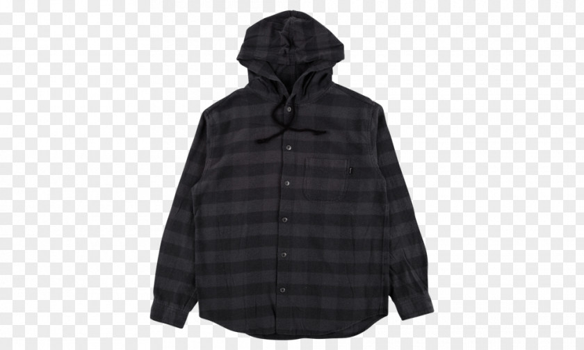 Buffalo Plaid Hoodie Jacket Coat Blouse Oakley, Inc. PNG