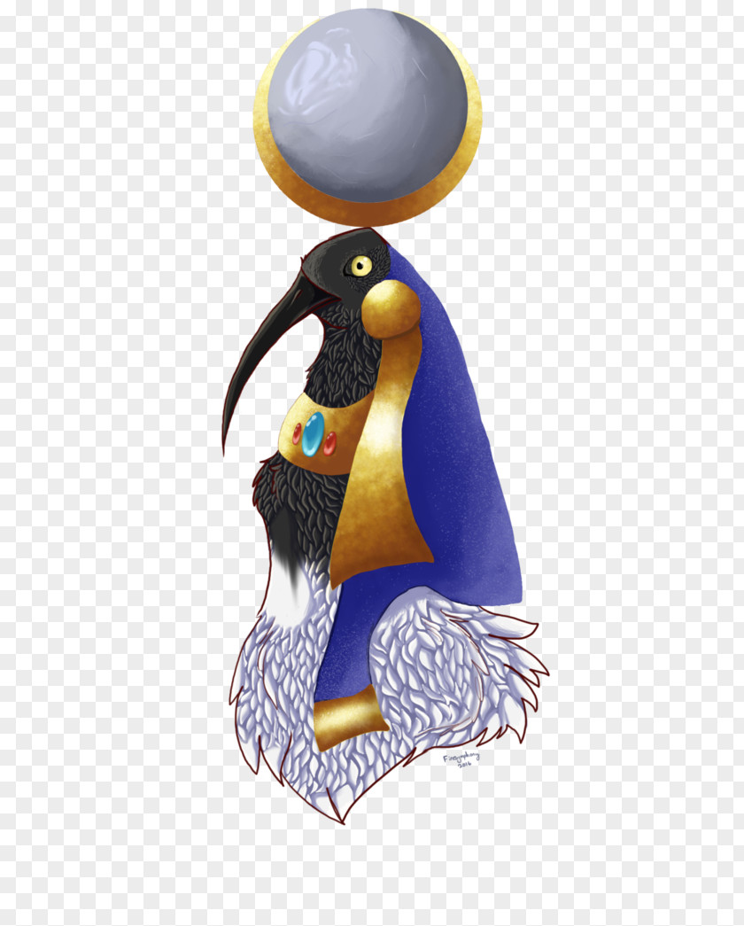 Egyptian Gods Penguin Figurine Beak PNG