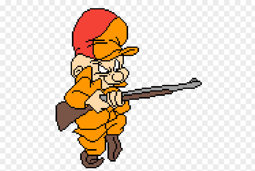 Elmer Fudd Cartoon Character Hunting Clip Art PNG