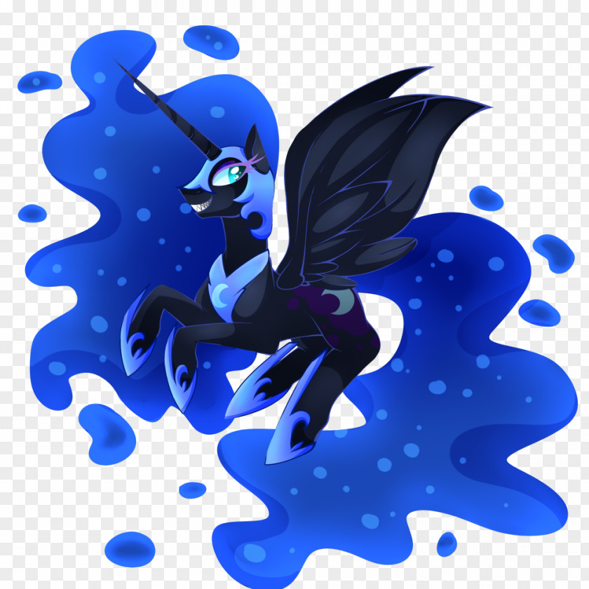 Shall Princess Luna Sunset Shimmer Ponyville Cobalt Blue PNG