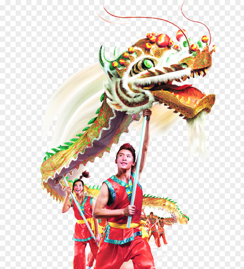 Chinese New Year Dragon Tongliang District Dance Lion PNG