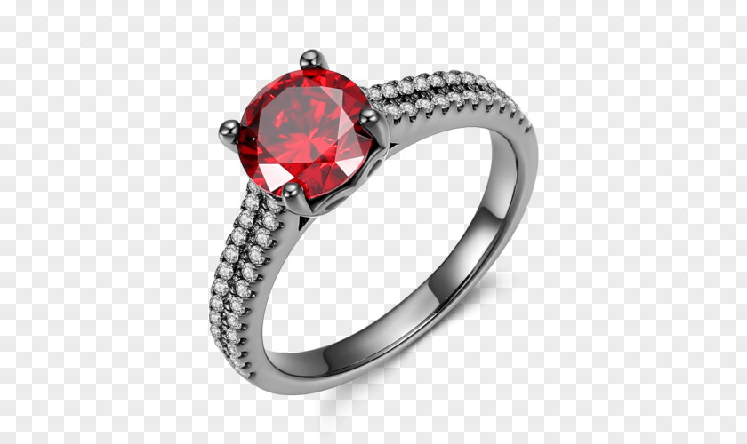 Couple Rings Wedding Ring Birthstone Jewellery Ruby PNG