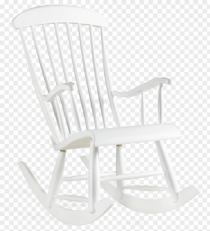 Design Rocking Chairs Plastic White Armrest PNG