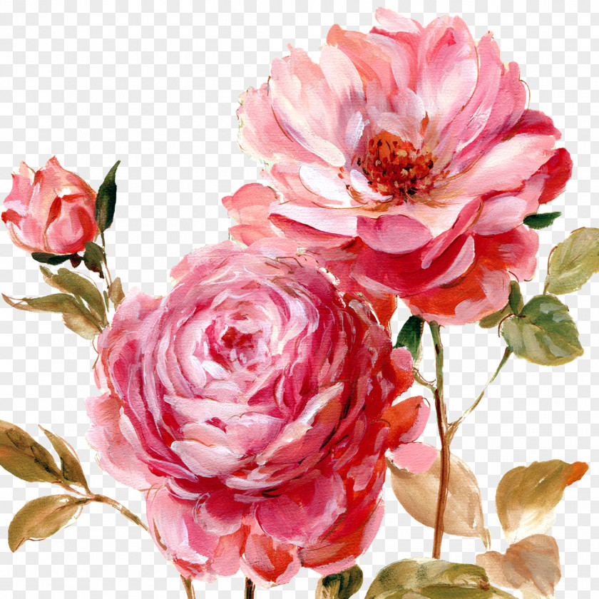 Flower Paint Painting Printmaking Art Floral Design PNG