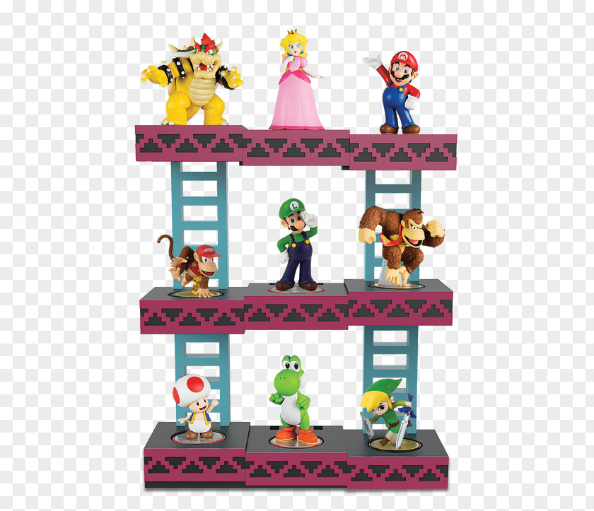 Merchandise Display Stand Donkey Kong Super Mario Bros. Smash For Nintendo 3DS And Wii U PNG