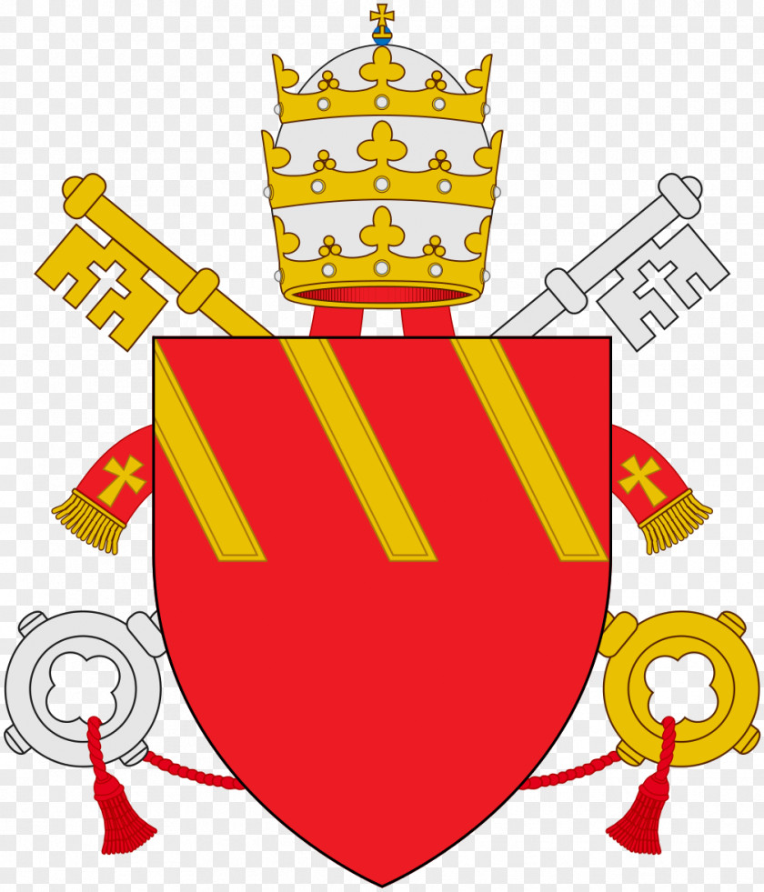 Pope Papal Coats Of Arms Coat Crest Escutcheon PNG