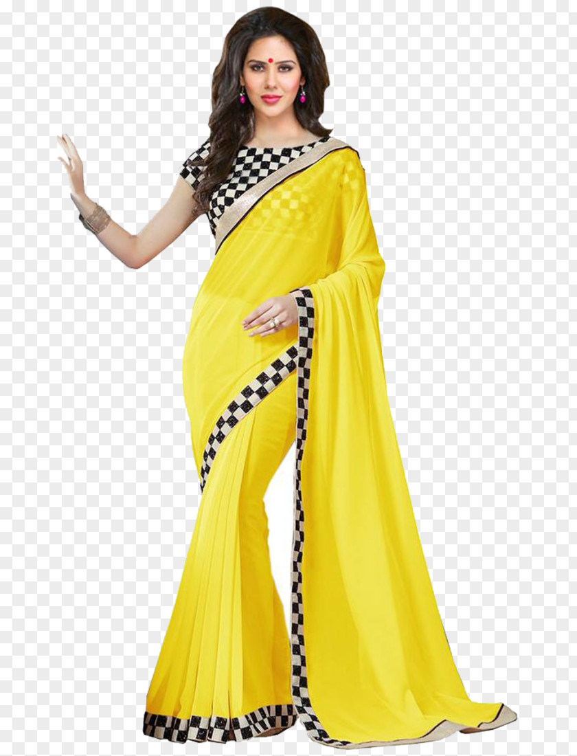 Rakhi India Sari Georgette Blouse Fashion Silk PNG