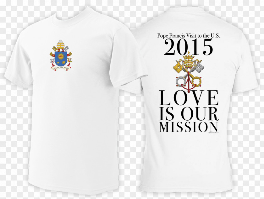 T-shirt Mission Statement Pope Sleeve PNG