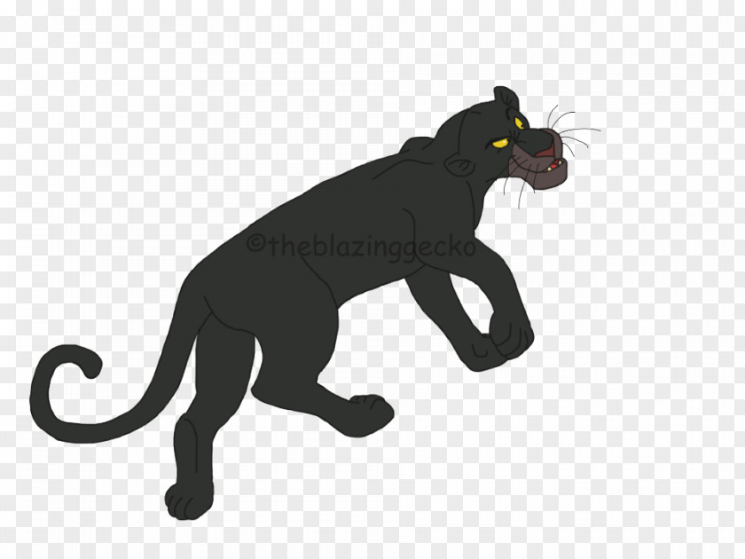 The Jungle Book Bagheera Baloo Black Panther Kaa PNG