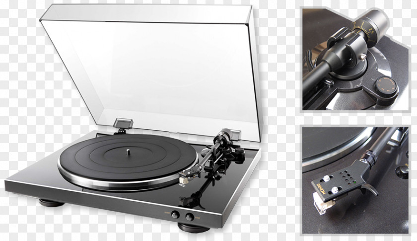 Turntable Denon DP-300F Phonograph Record PNG