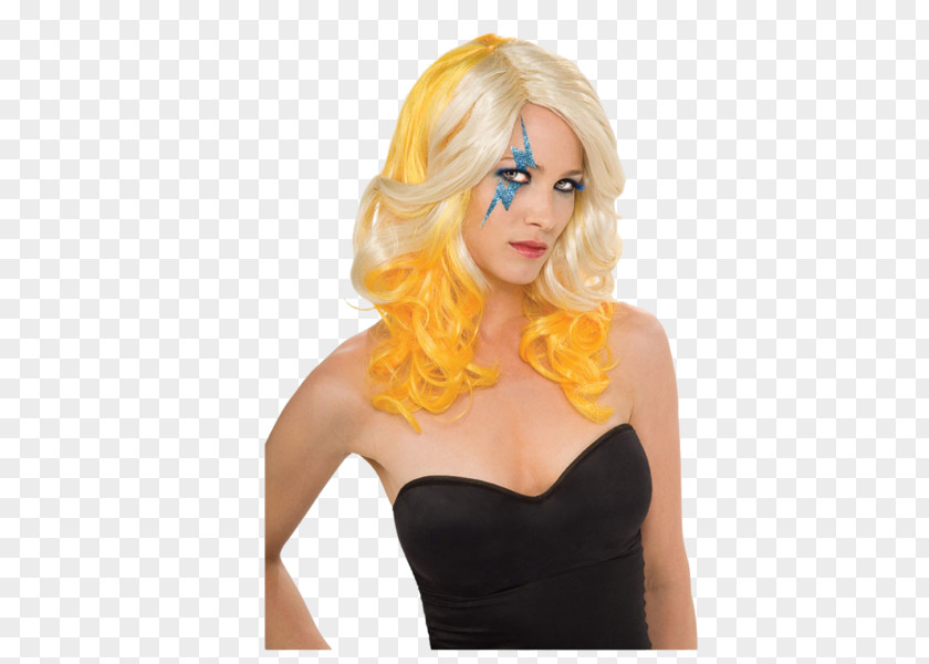 Avatar Femme Lady Gaga Costume Wig Fashion Dress-up PNG