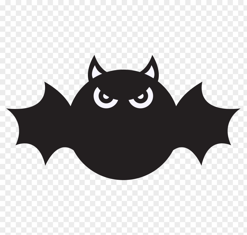 Bat Ornament Vector Graphics Halloween Image Poster PNG