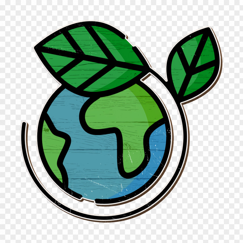 Planet Earth Icon Green Mother Day PNG