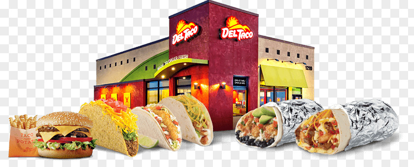 Breakfast Del Taco Fast Food Lake Forest Mexican Cuisine PNG