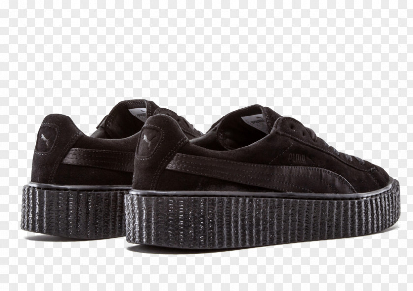 Creepers Puma Shoes For Women Suede Sports Brothel Creeper Slip-on Shoe PNG