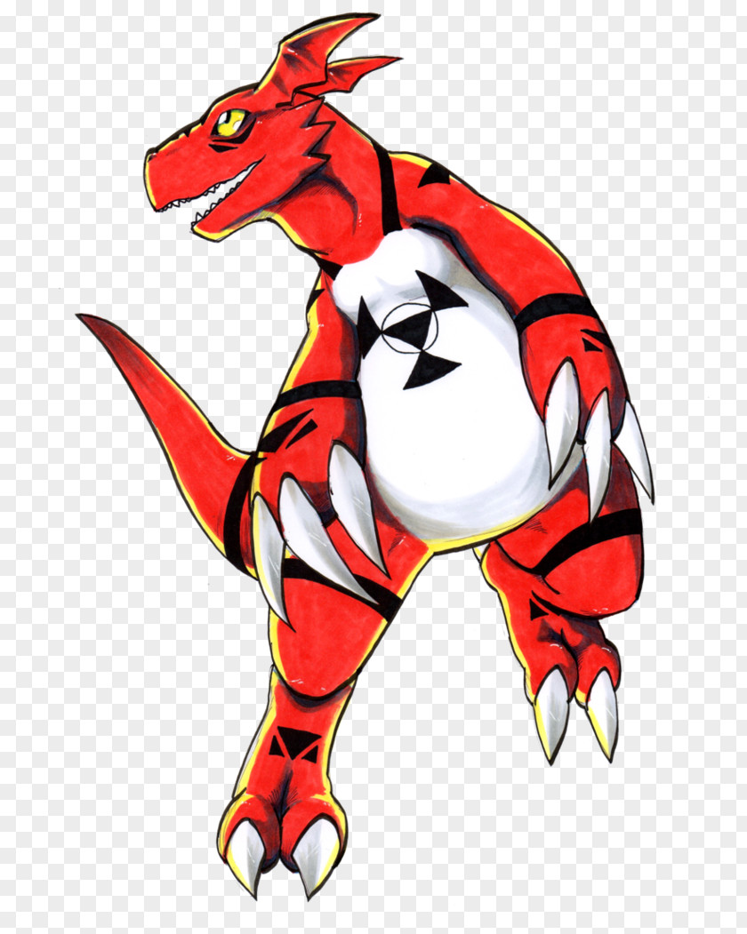 Dragon Calligraphy Guilmon Takato Matsuki DeviantArt Digimon PNG