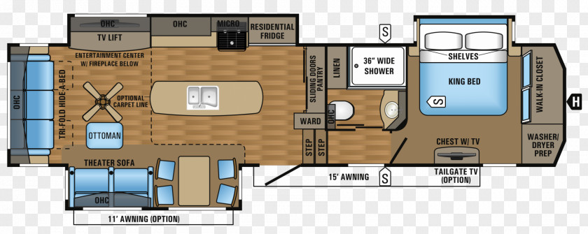 Indoor Floor Plan Jayco, Inc. Campervans Fifth Wheel Coupling Caravan PNG