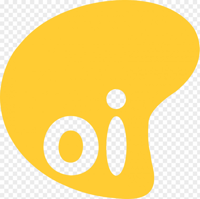 Oval Yellow Material PNG