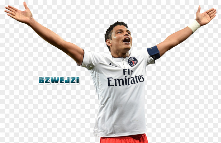 Thiago Silva Soccer Player T-shirt Team Sport Shoulder Thumb PNG