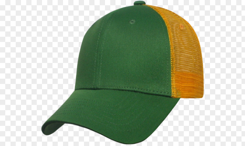 Baseball Cap Green Yellow Verde Amarillo PNG