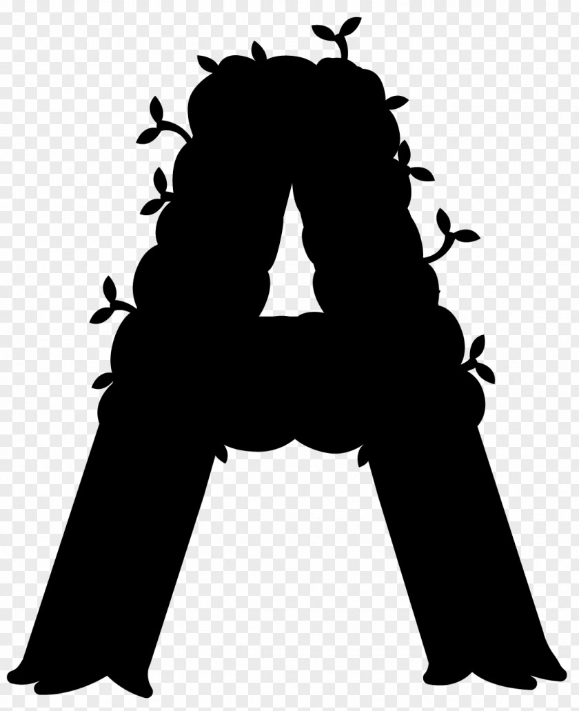 Font Silhouette PNG