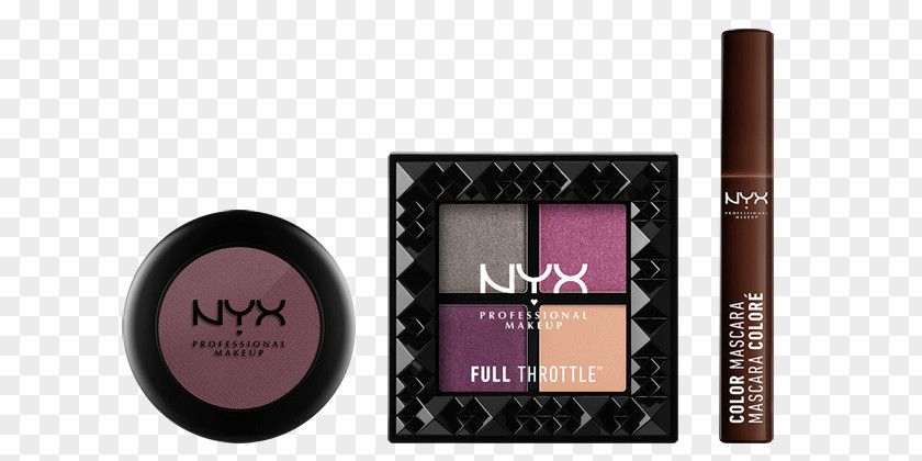 Nyx Cosmetics NYX Eye Shadow Ultimate Palette Full Throttle Lipstick PNG