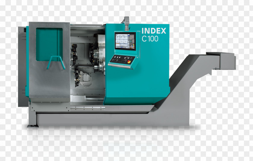 Rapid Acceleration Machining Lathe Turning Machine Index-Werke PNG