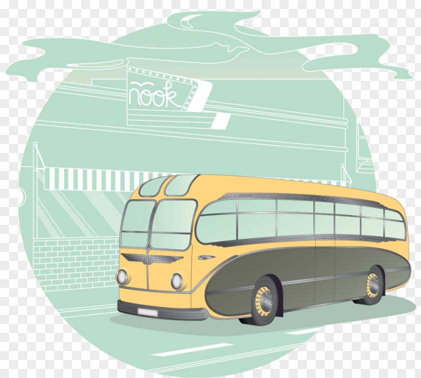 Space Illustration Motor Vehicle Bus Car PNG