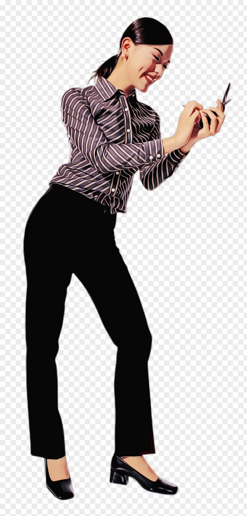 Style Gentleman Standing Dance Costume Gesture Thumb PNG