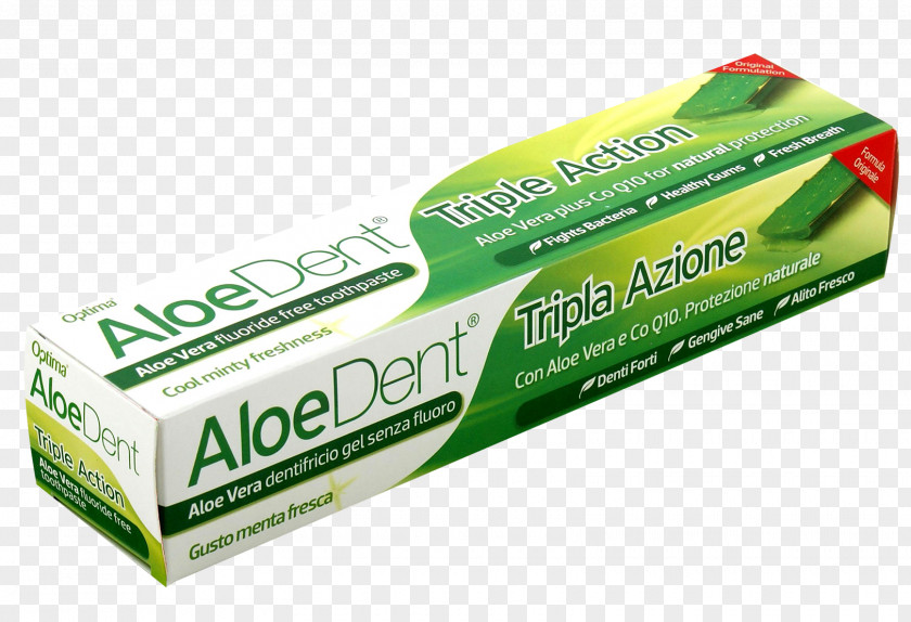 ALOE Toothpaste Box Design Computer File PNG