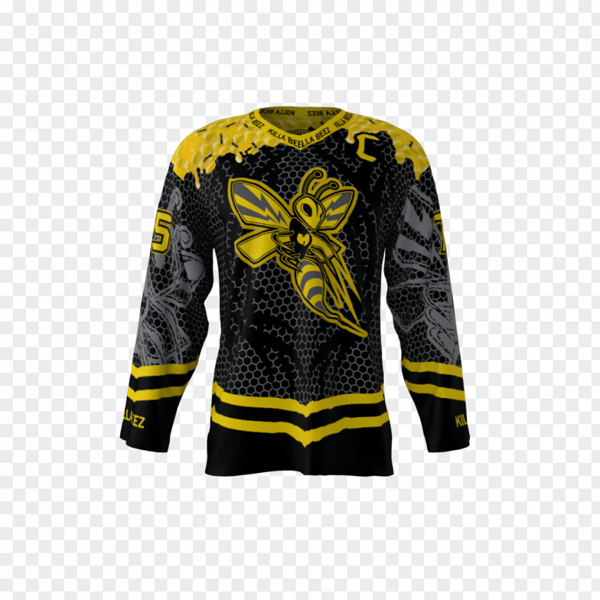 Bee Jersey T-shirt Basketball Uniform PNG