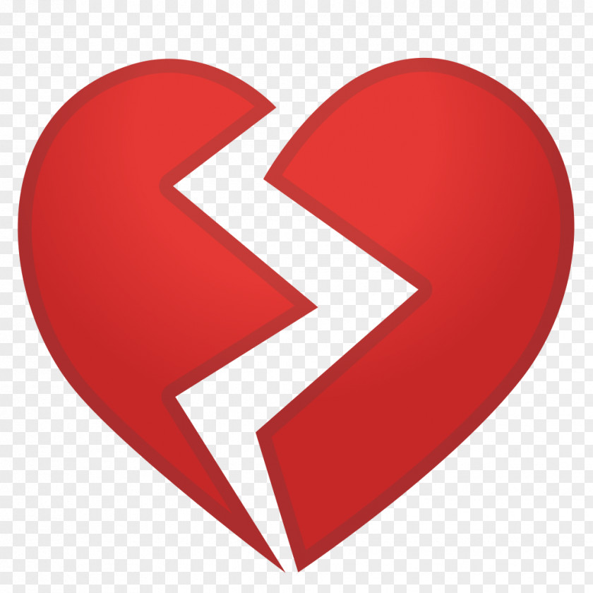 Emoji Broken Heart Emoticon Love PNG
