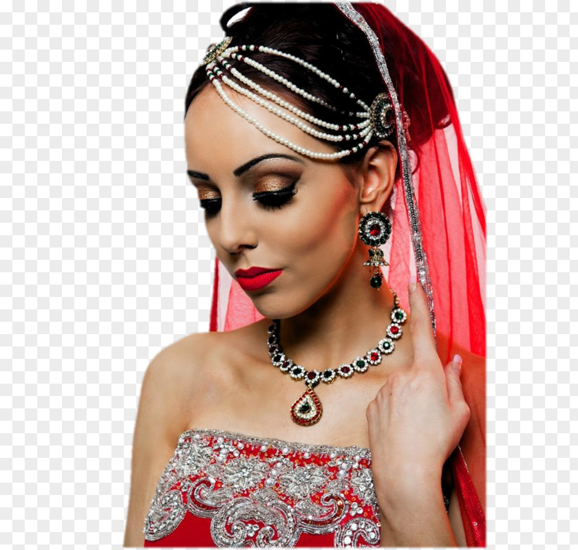Jewellery Headpiece Long Hair Makeover Wig Photo Shoot PNG