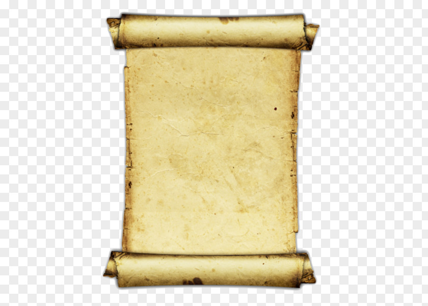 Paper Scroll Parchment Clip Art PNG