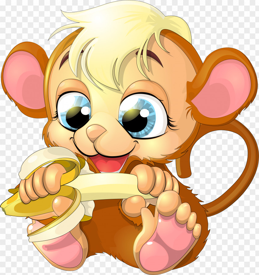 Grandpa Ape Cartoon Monkey Clip Art PNG