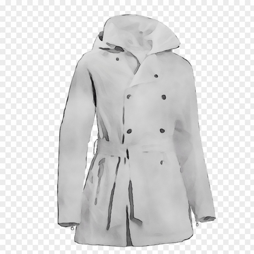Overcoat Outerwear Sleeve Jacket Hood PNG