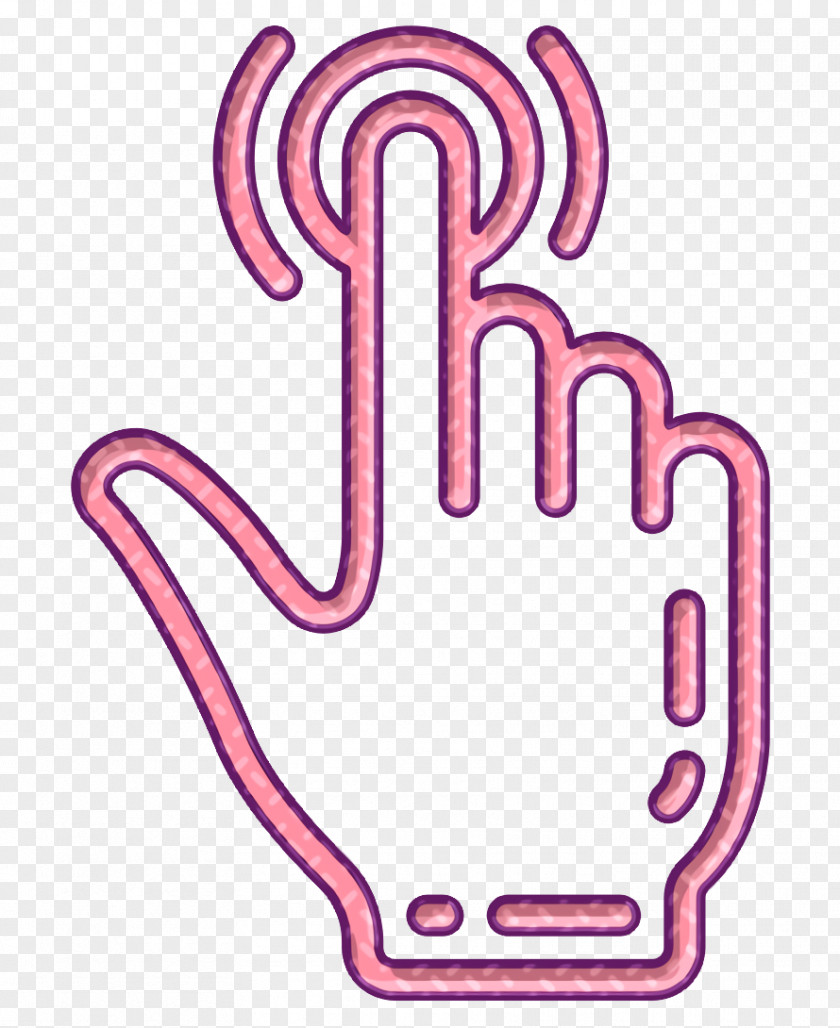 Finger Click Icon Hands Tap PNG