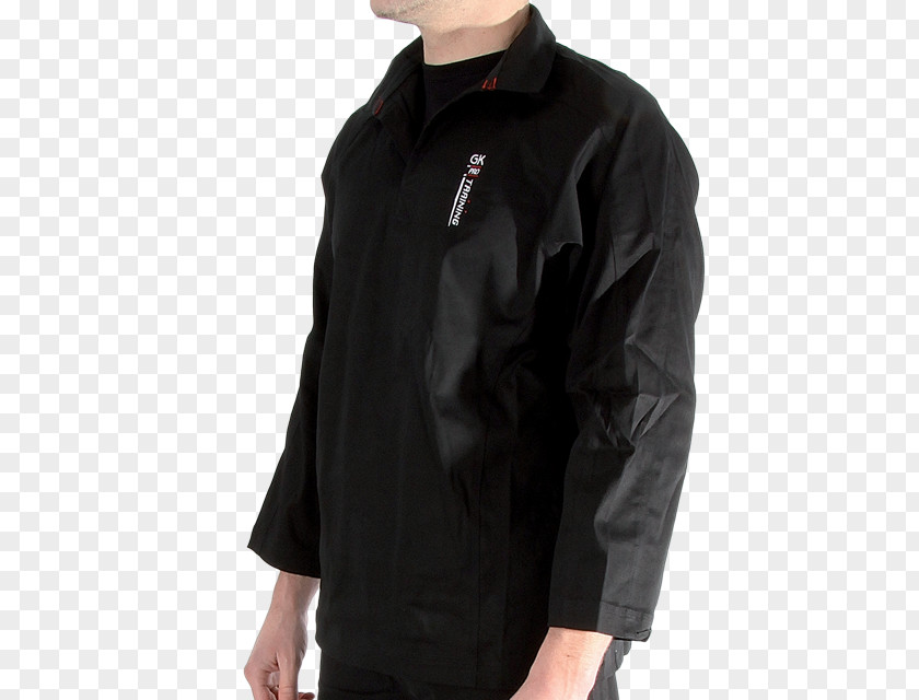T-shirt Long-sleeved Black Jacket Pajamas PNG