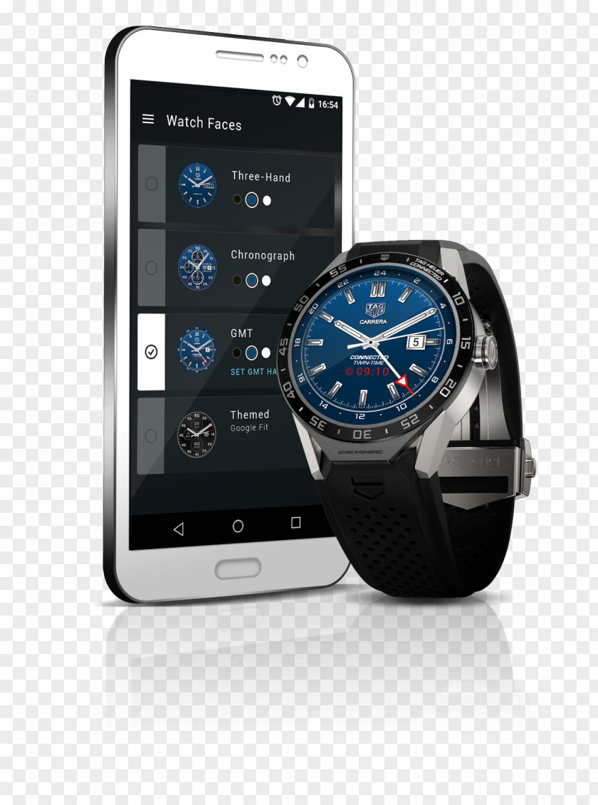 Watch TAG Heuer Connected Smartwatch Wear OS PNG