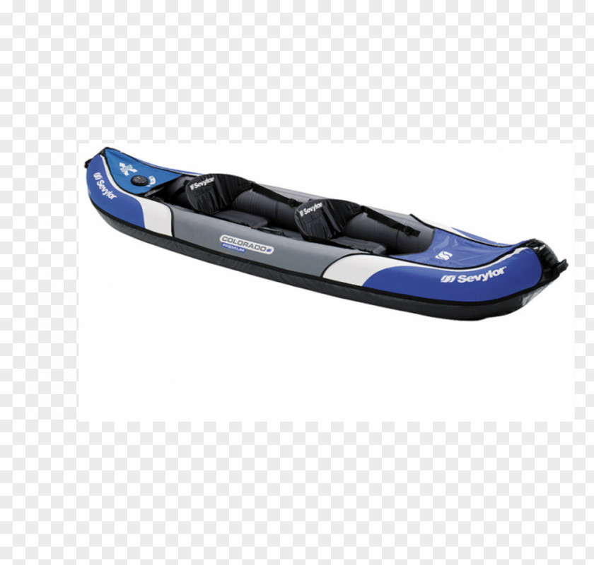 Wildwater Canoeing Sevylor Colorado Adventure Kayak Kit Inflatable Boating PNG