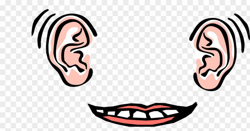Active Listening T-shirt Mouth Map Nose Clip Art PNG