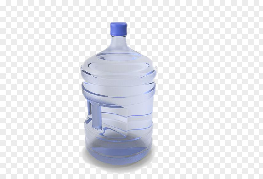 Blue Mineral Water Bucket Bottle Bottled Plastic PNG