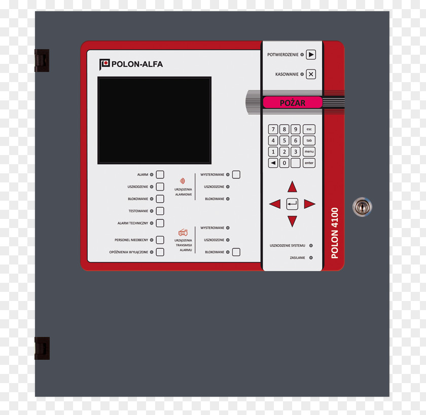 Fire Alarm System Control Panel Protection Polonium PNG