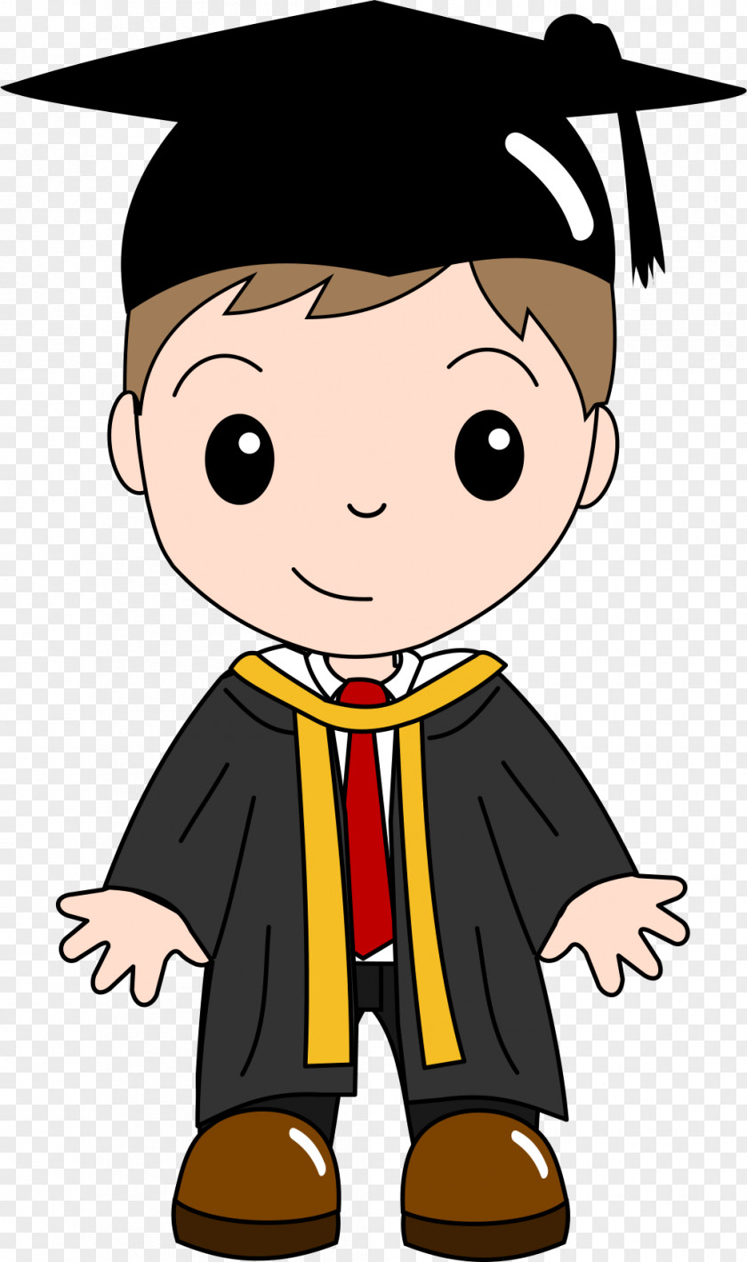 Graduated Graduation Ceremony Child Cartoon Clip Art PNG