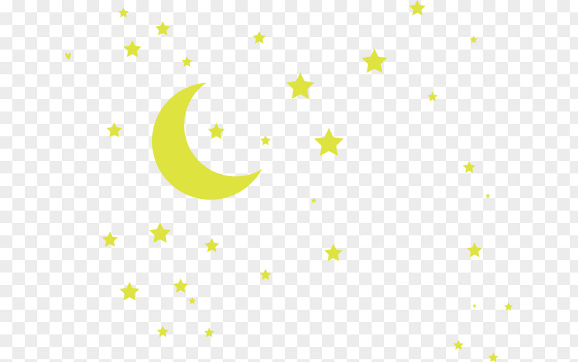 Night Sky Line Point Angle Yellow Pattern PNG