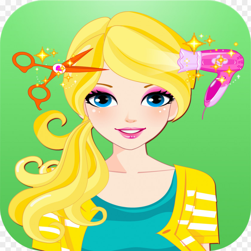 Android Emma's Hair Salon Kids Games Style Challenge Cosmetologist Beauty Parlour Super Hairdresser PNG